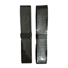 1 Pair of Pickleball Racket Tennis Racket Grips Sweat-Absorbent Anti-Slip Tape Wrap Tape for Handles-Black