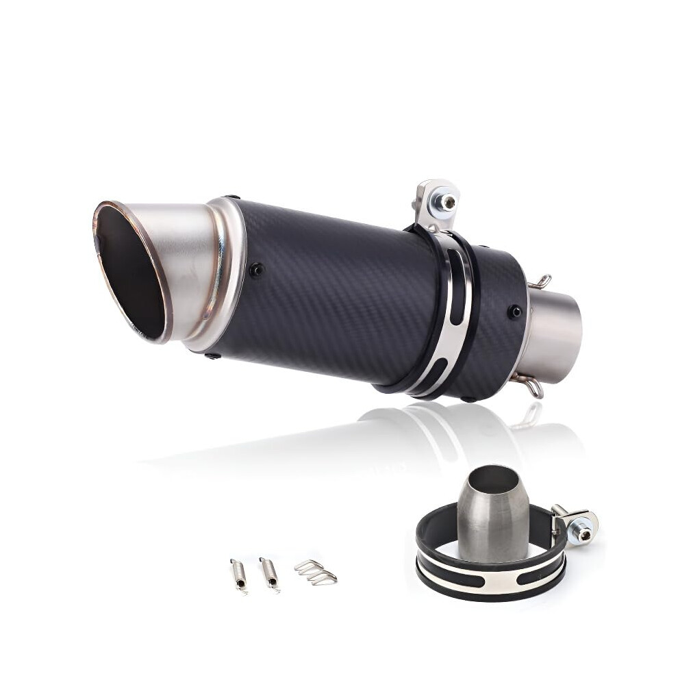 Universal Stainless Steel Motorcycle Exhaust Muffler 51Mm Performance Rust Resistant For Cfmoto 250Sr Kawasaki Z900 Yamaha R6 R1 R3 9455672541305
