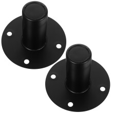 Mizh 2pcs Stage Speaker Aluminum Alloy Base Bracket Support Base Speaker Bracket