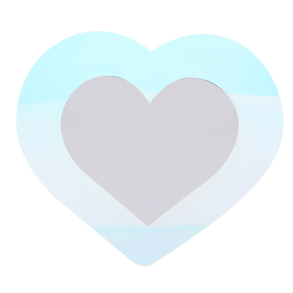 Heart Mirror Wall Hanging Makeup Mirror Wall Mirror Ornament Bathroom Wall Mirror Decor
