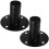 Mizh 2pcs Stage Speaker Aluminum Alloy Base Bracket Support Base Speaker Bracket 2