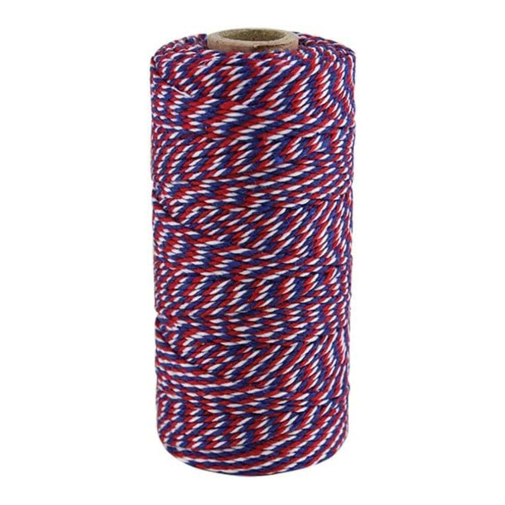 Pack Of 1 Cotton Twine, 328 Ft Long - Ideal For Baking, Butchers, Diy Crafts, Wrapping, Ornaments & Christmas Decorations 9422877276097