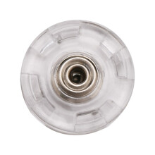 Invisible snap fasteners, 25 mm (10 pcs) Transparent