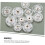 Invisible snap fasteners, 25 mm (10 pcs) Transparent 6