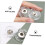 Invisible snap fasteners, 25 mm (10 pcs) Transparent 7