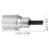 Voiceine 3pcs Strut Spreader Tool Suspension Arm Strut Knuckle Spreader Strut Nut Socket 5