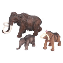 Mammoth Model Simulation Statue Realistic Plastic Mammoth Animal Collection Toy Gift
