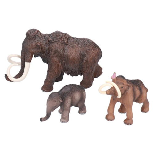 Mammoth Model Simulation Statue Realistic Plastic Mammoth Animal Collection Toy Gift