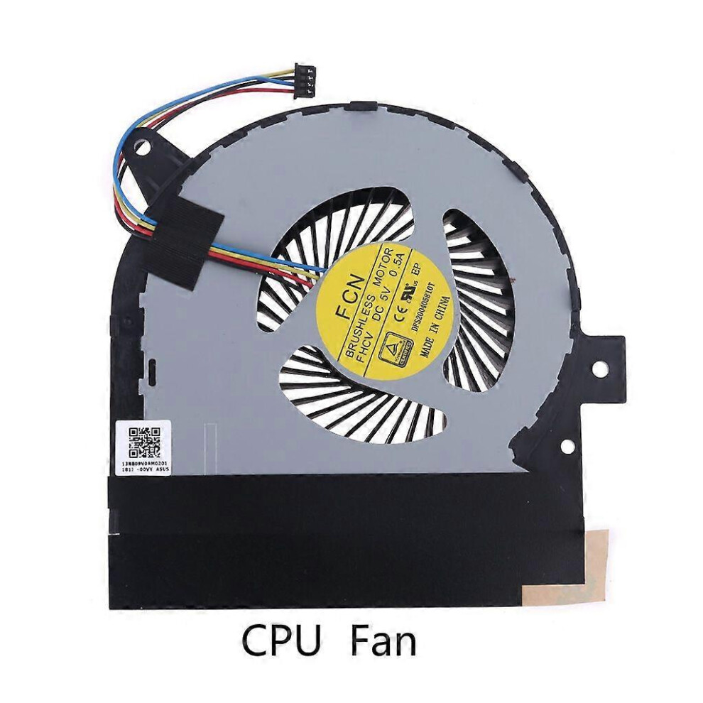 (As Show, One Size) Cpu Gpu Fan Cooler Radiator For Rog G752v G752vy G752vy-Rh71 Gfx72v Gfx72vy 3242242644933