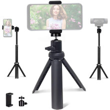 Lightweight Mini Tripod for Camera/Phone/Webcam, Extendable Stand, for compatible with Logitech Webcam C920 C922 C925e
