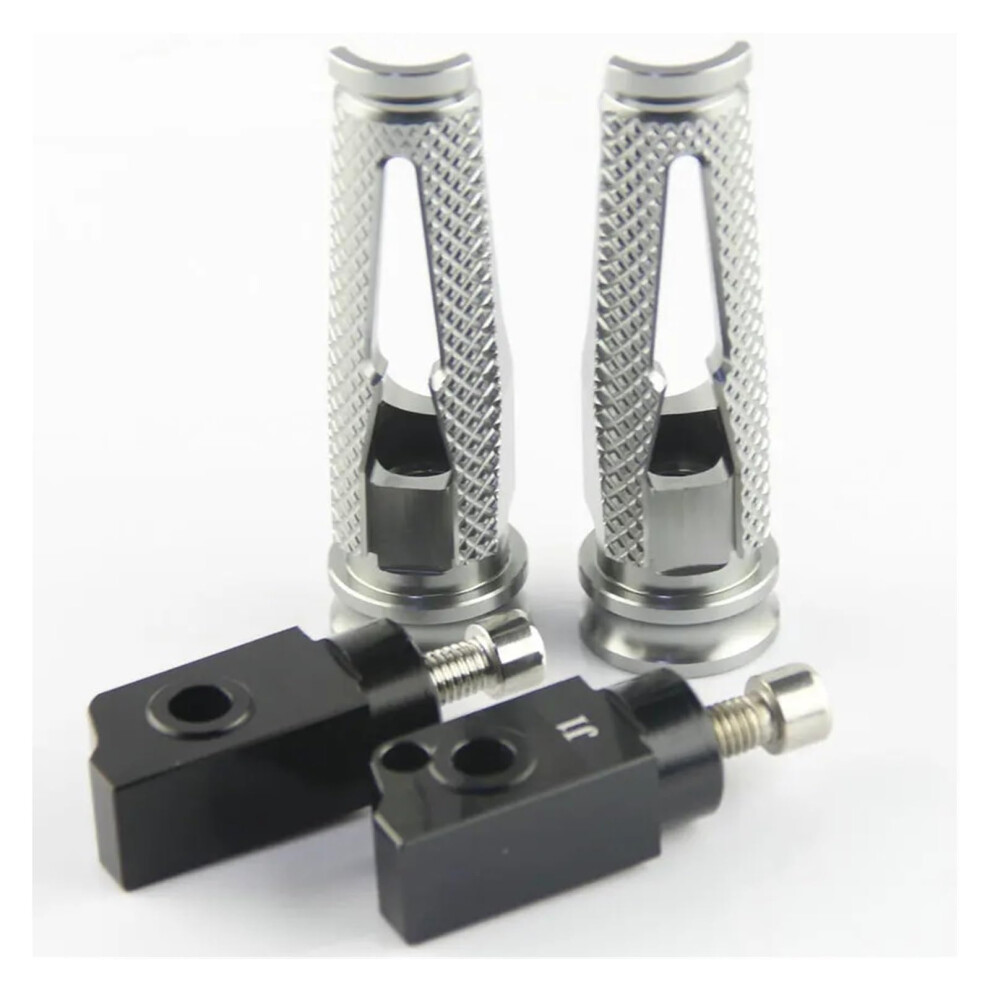 Motorcycle Rear Foot Pegs Footrest For Gpr125 Gpr150 Cr150 Apr1506 With Secure Fit 9455672541770