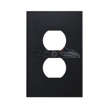 Ravens Switching Lights Single Leather Roman Frame Switch Panel Wall Panel Single Double/Pull Light Switch