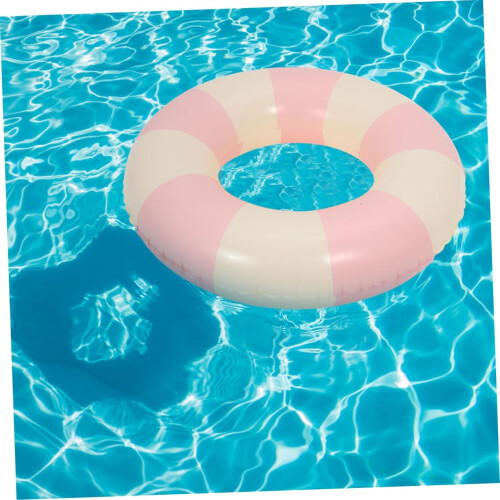 Inflatable Pool Float Thickened PVC Swimming Ring for Adults with Enhanced Buoyancy and Secure Grip 2