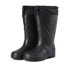Men's Women's Waterproof Snow Boots NonSlip Rubber Outsole Winter Warm Platform Black US11