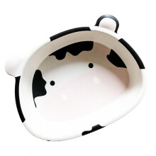 Ceramic Salad Bowl with Adorable Cow Design, Easy Clean Surface, Dessert and Yogurt Serving