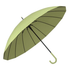 Large Golf Umbrella Windproof UV Protection Oversized for Sun and Rain 86x110cm Green