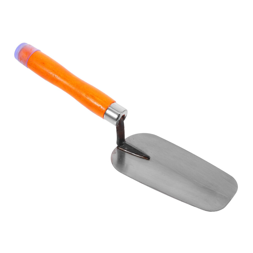 Stainless Steel Drywall Finishing Trowel With Ergonomic Wood Handle For Smooth Wall Plastering 9455672543798