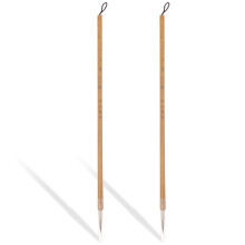 Mizh 2pcs Household Paint Brushes Multi-function Daily Use Pottery Painting Brushes