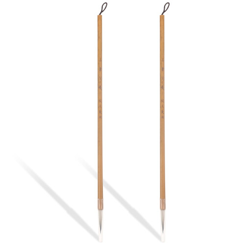 Mizh 2pcs Household Paint Brushes Multi-function Daily Use Pottery Painting Brushes