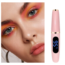 Clearance! Heated Eyelash Curler with Comb, Electric Lash Curler, 3 Temp Settings, USB Rechargeable, 24H Use, LED Display, Natural Curl
