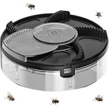 sysy Electric fly catcher, fully automatic fly trap with removable tray for [DB]