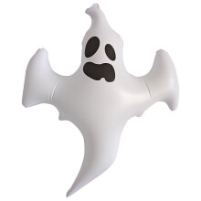 Halloween Inflatable Balloons for Kids - Pumpkin & Bat Shape, Fun Cartoon Decorative Toys, Festival Party Decor Compatible with 2024 Celebrations