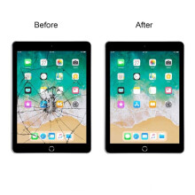 Compatible with iPad 9 10.2 2021 Glass with Touchscreen Premium - Black Black