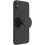 POPSOCKETS Pebbled Vegan Leather Black Detachable Grip with Stand Function Premium 6