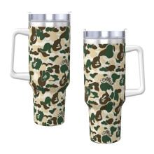 Bape 40oz H2.0 Stainless Steel Vacuum Insulated Tumbler With Lid And Straw For Water, Iced Tea Or Coffee, Smoothie