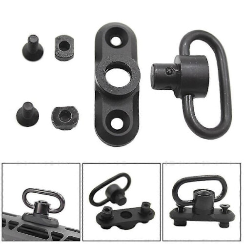 1pc/set Mlok Standard Qd Sling Swivel Adapter Rail Mounting Tool Kit