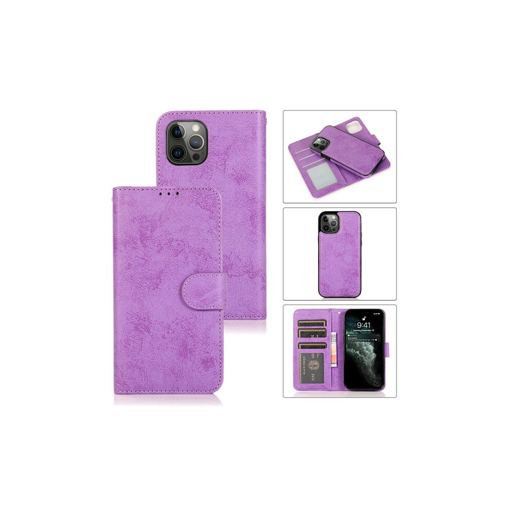 Compatible With Iphone 14 Pro Max - Leman Wallet Case Purple 9322103922050
