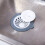 BCMMKLPP Silicone Kitchen Sink Strainer with Stopper,Wide Rim 4.5" Diameter 1