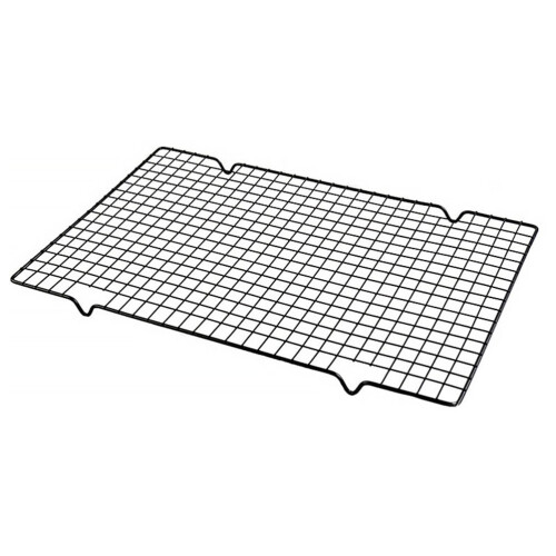 BBQ Mesh Cooling Baking Net Grill Rack Multifunction Kitchen Tool Dishes for Oven Roasting Pan Rectangular Tray