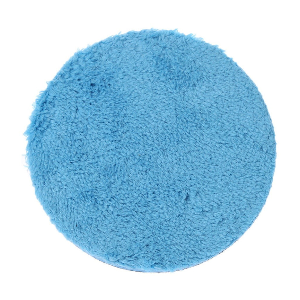 Mosiee 6 Inch Car Microfiber Buff Sponge Polishing Plated Pad For Rotary Da Polishers 9338982138178