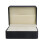 Eease 6-Compartment Cufflink Necktie Tie Clip Bar Storage Display Case Box (Black) 1