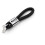 Audi Braided Leather Keychain Black 1