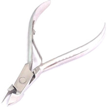 2pcs STAINLESS STEEL CUTICLE NIPPER 1/2 JAW