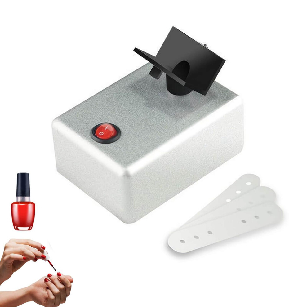 Nail Polish Shaker with 3200RPM Speed Mixing, Gel Polish Mixer for Even Pigment Blending