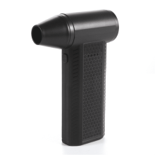 Mini Turbo Jet Fan Portable Handhold Air Duster 4 Levels Adjustable for Keyboard and Car Cleaning Hair Dry Black