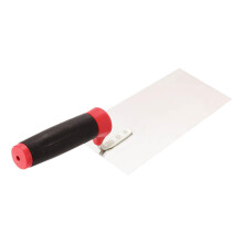 Stainless Steel Putty Knife and Spackle Trowel with Ergonomic Grip for Wall and Wallpaper Removal