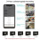 150 IP Camera / Wireless Surveillance Camera - WiFi Black 5