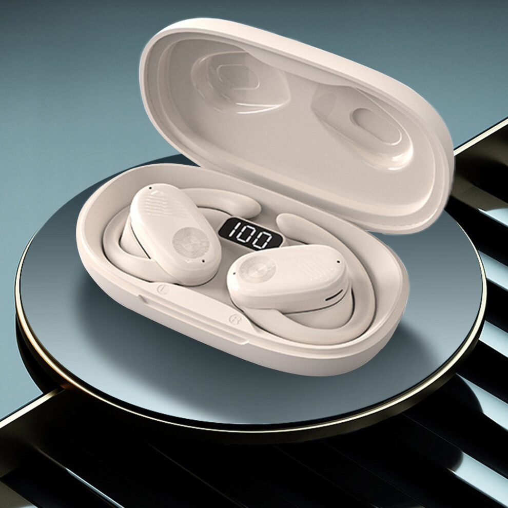 Txmfgh Bluetooth 5.3 Wireless Earbuds, Panoramic Sound, Hd Calling, Directional Audio - Black/White/Beige 9085618754126