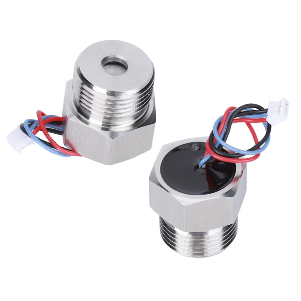 Pressure Transmitter Sensor,G1/2 Flat Flim Piezoresistive Pressure Transducer 0 To 10/30/100/300/500Bar 5V Dc Analog 3 Wire[0-100Bar] 9085618755529