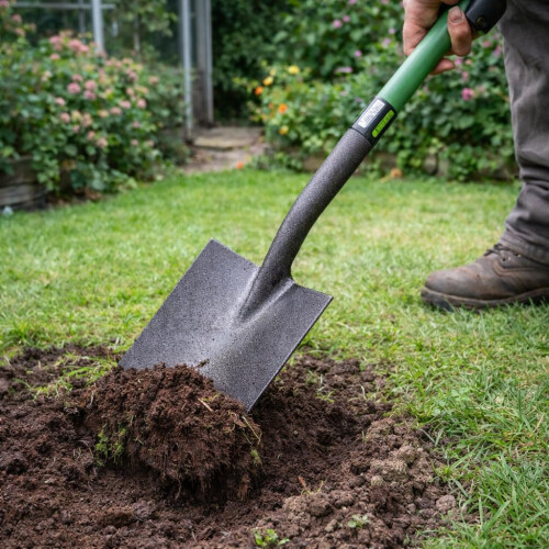 Garden Digging Spade Heavy Duty Steel Tool 1