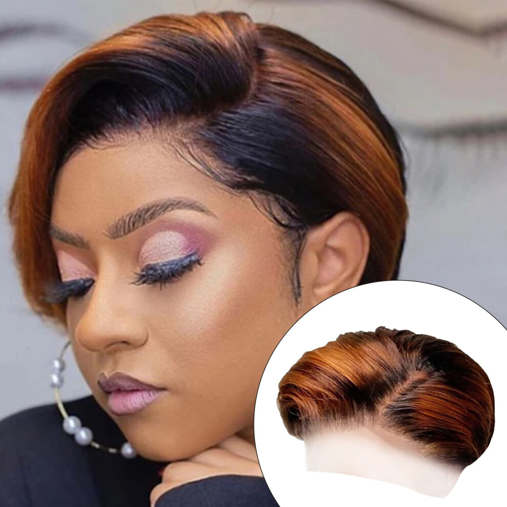 Synthetic Wigs with for Women Hair Lace Front Bob Wigs For Black Women 150% Density Synthetic Gold Blonde Short Wig For Daily Use Wig