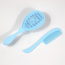 2Pcs Baby Bath Brush and Hair Comb Set Soft Hair Scalps Head Massager for Newborn Toddlers