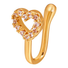 Kayannuo Christmas Clearance Clip On Nose Rings For Women Non-Pierced Nose Hoop Ring Adjust Nose Cuff