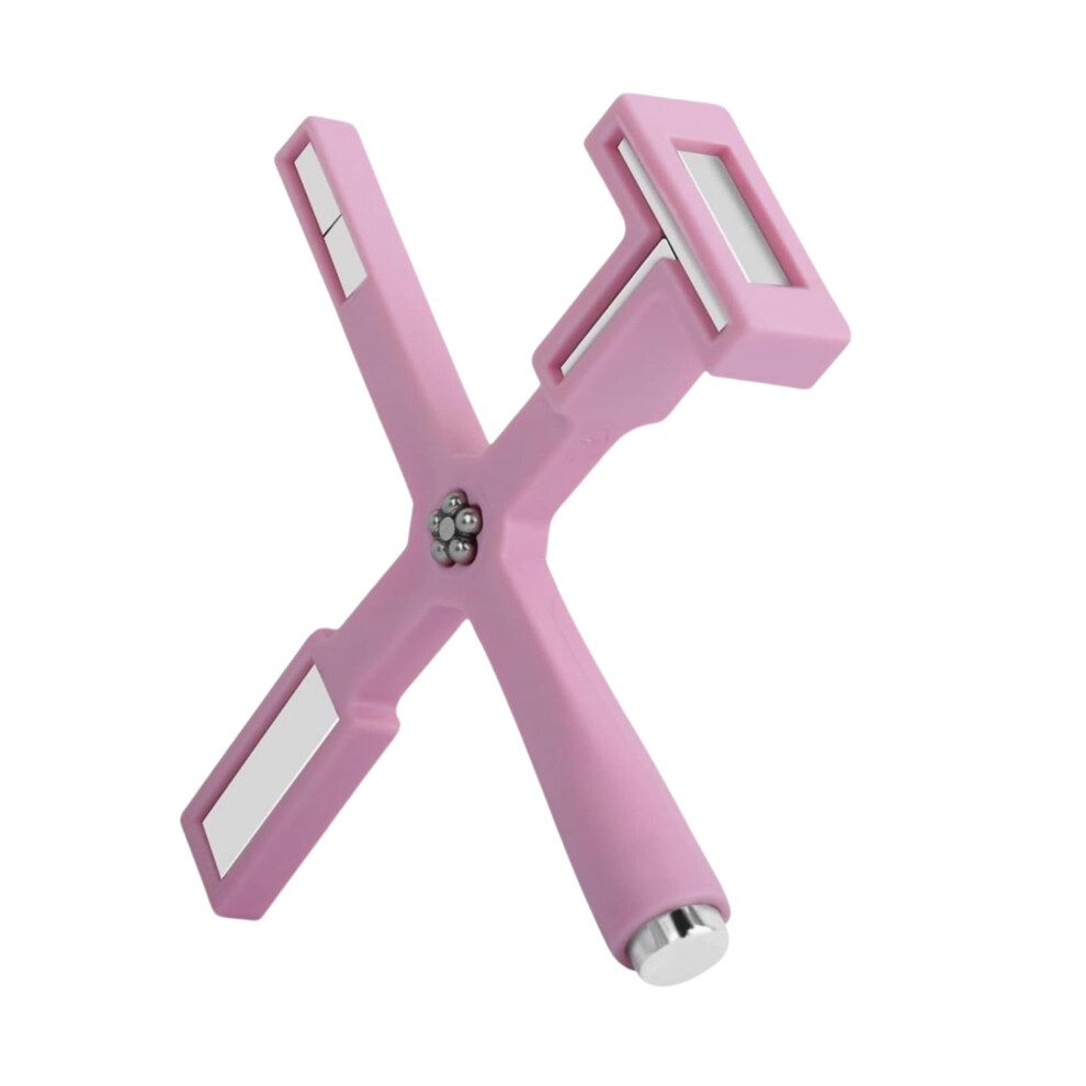 Pink Cat Eye Nail Magnet 5In1 Magnetic Nail Art Tool With Five Magnetic Heads For Gel Polish