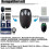 2 Pack Replacement Remote Control for Chamberlain LiftMaster Garage Door ML850 Merlin 2