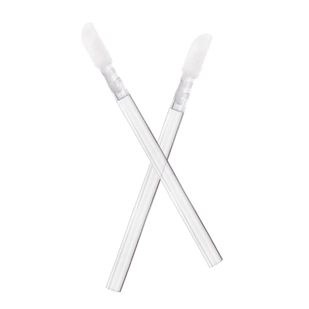 Lip Gloss Applicators with Angled Sponge Tip, Sanitary SingleUse Disposable Makeup Wands, 108 Pack